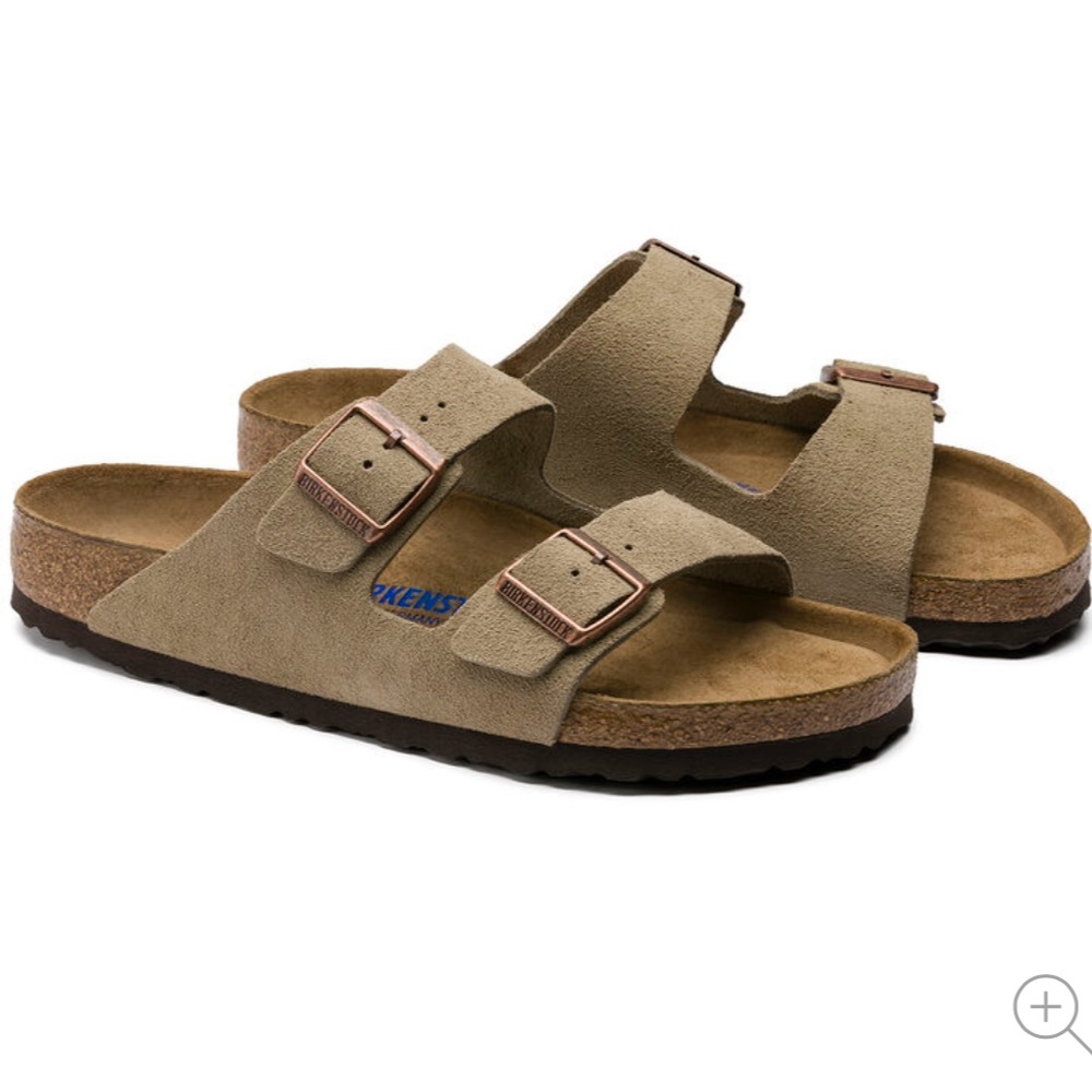Birkenstock Arizona Soft Footbed Taupe Suede 38